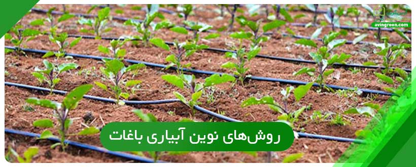 روش های آبیاری