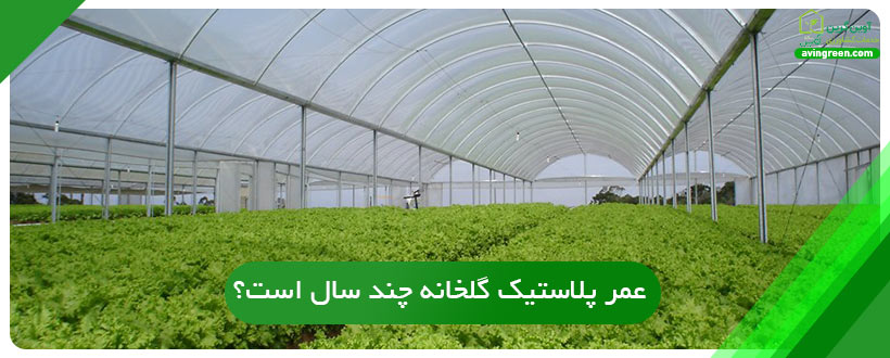عمر پلاستیک گلخانه چند سال است؟