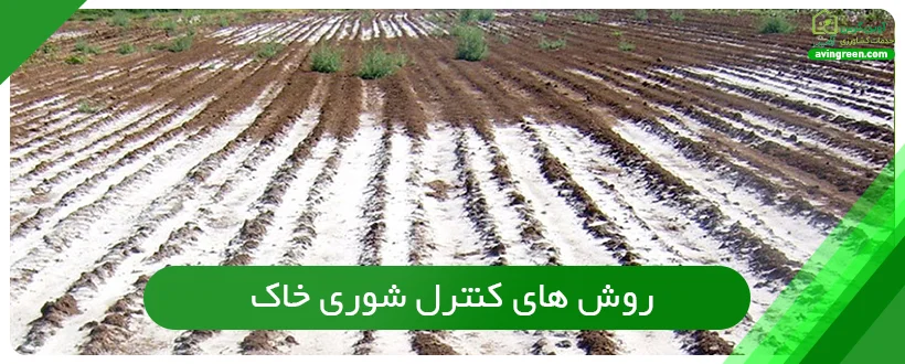 روش های کنترل شوری خاک