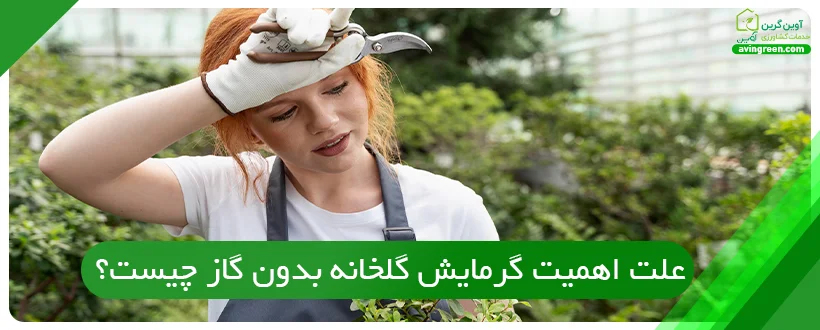 علت اهمیت گرمایش گلخانه بدون گاز چیست؟