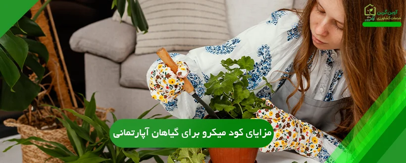 مزایای کود میکرو برای گیاهان آپارتمانی