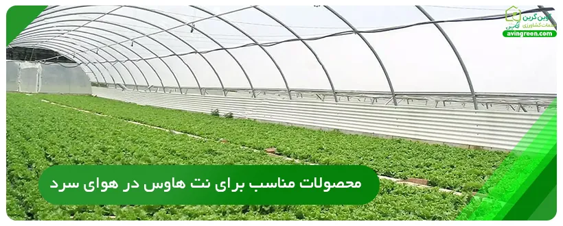 محصولات مناسب برای نت هاوس در هوای سرد