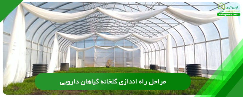 مراحل راه اندازی گلخانه گیاهان دارویی