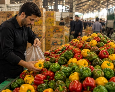 خرید فلفل دلمه ای کردستان